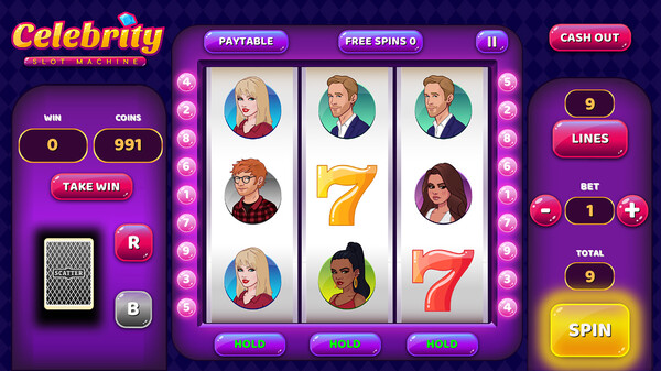 名人老虎机.Celebrity Slot Machine_0