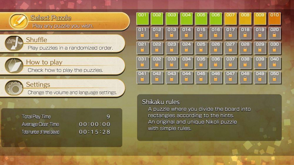 Nikoli益智游戏S：Shikaku.Puzzle by Nikoli S Shikaku_1