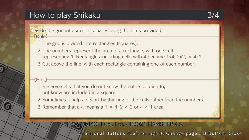 Nikoli益智游戏S：Shikaku.Puzzle by Nikoli S Shikaku_2