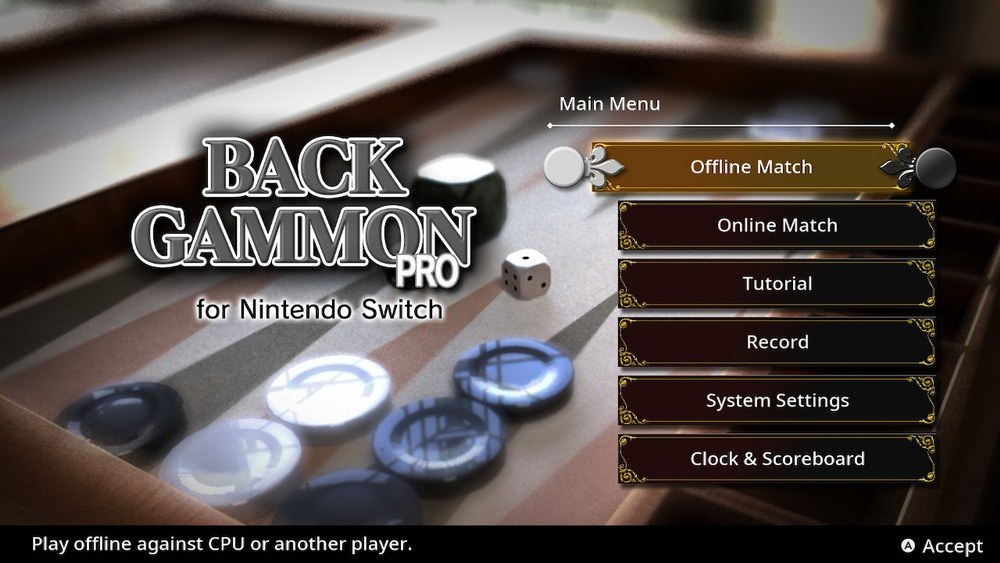 西洋双陆棋专业版.Backgammon Pro for Nintendo Switch_5