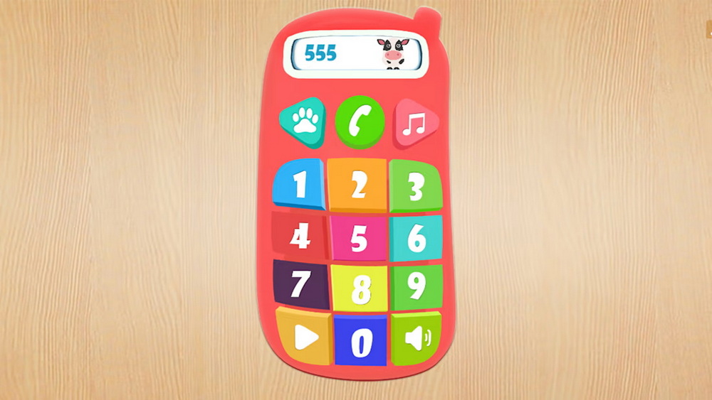 Baby Phone 3 in 1 for Kids,Puzzle,Animal,Funny,Parent,Coloring_0
