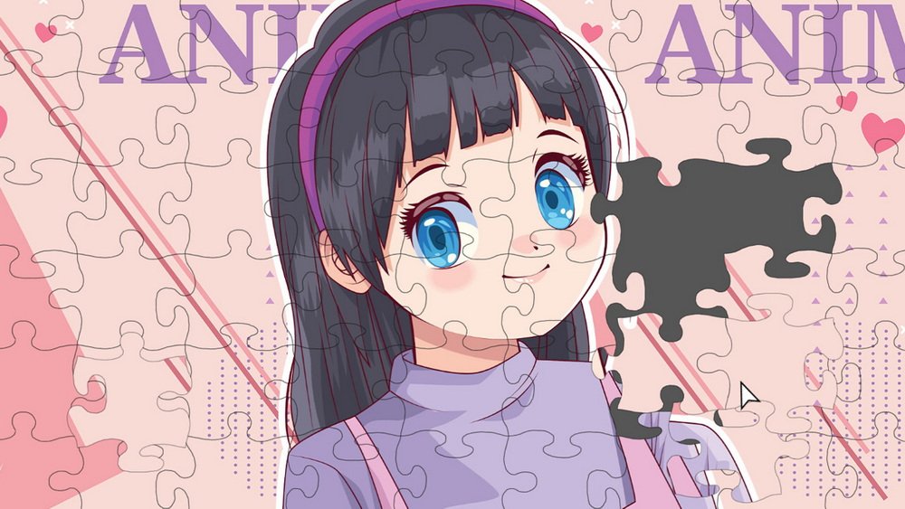 动漫美少女拼图.Anime Beauty Girl Puzzle: Love Game History Adventure_5