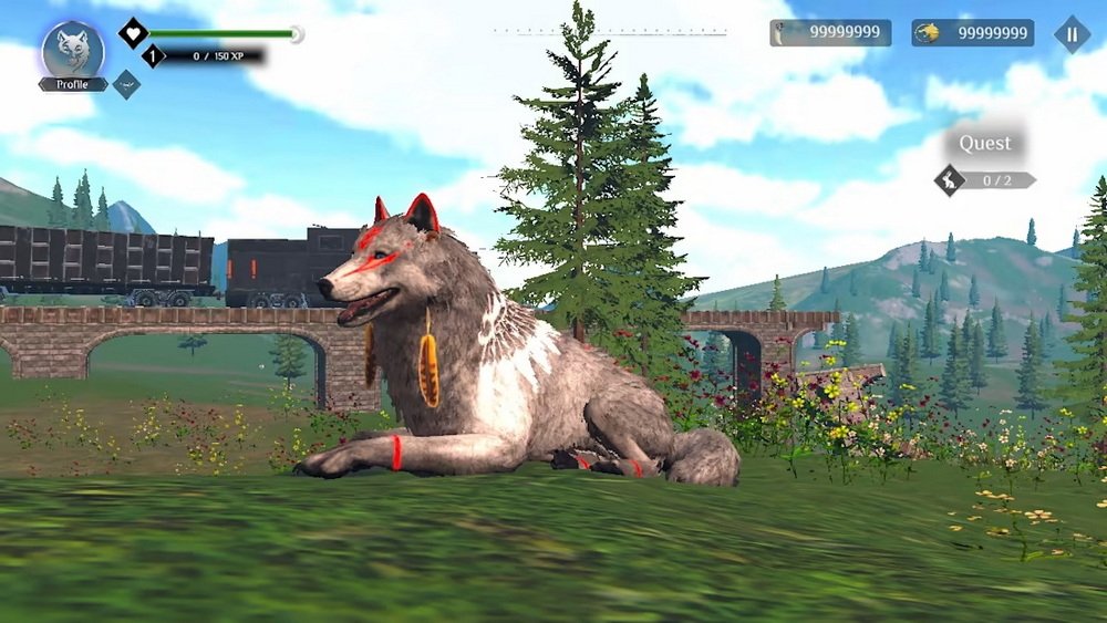 狼模拟器：RPG生存动物之战.Wolf Simulator: RPG Survival Animal Battle_0