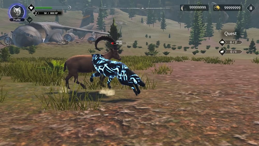 狼模拟器：RPG生存动物之战.Wolf Simulator: RPG Survival Animal Battle_3