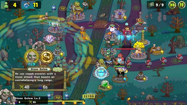 露娜与怪兽塔防：被剥夺的魔法王国.Luna & Monsters Tower Defense -The deprived magical kingdom-_1