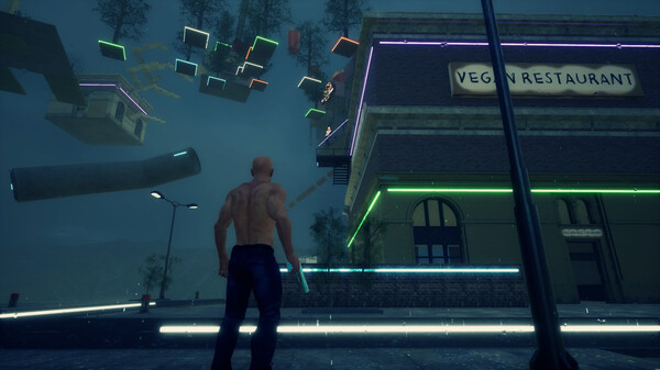 秃子向上爬.Bald Man Climbs Up_0