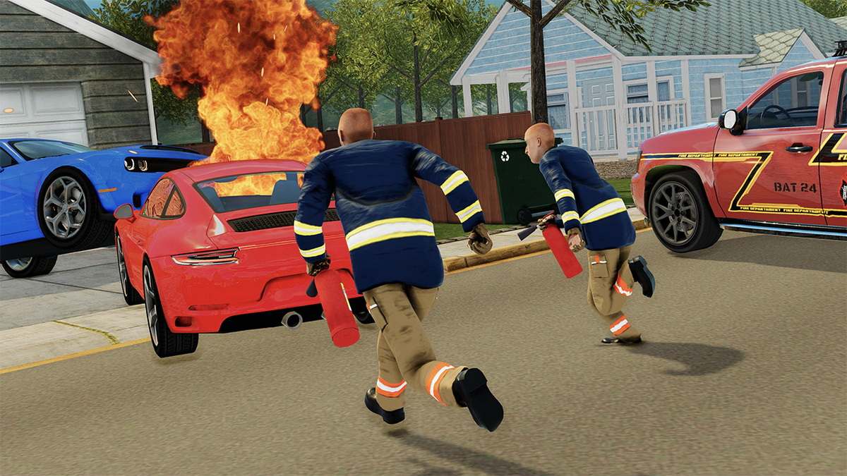 救援队911模拟器：救护车、警察、消防员.Rescue Team 911 Simulator: Ambulance, Police, Firefighter_2