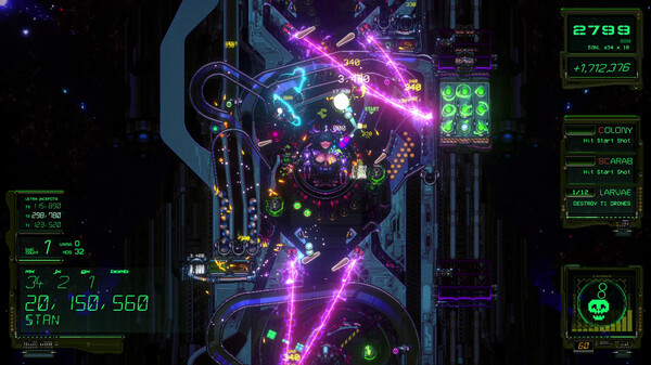 异种弹珠台.Xenotilt: Hostile Pinball Action_3