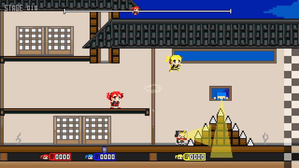 Pixel Game Maker Series Ninja Sneaking VS: Battle On The Couch_1