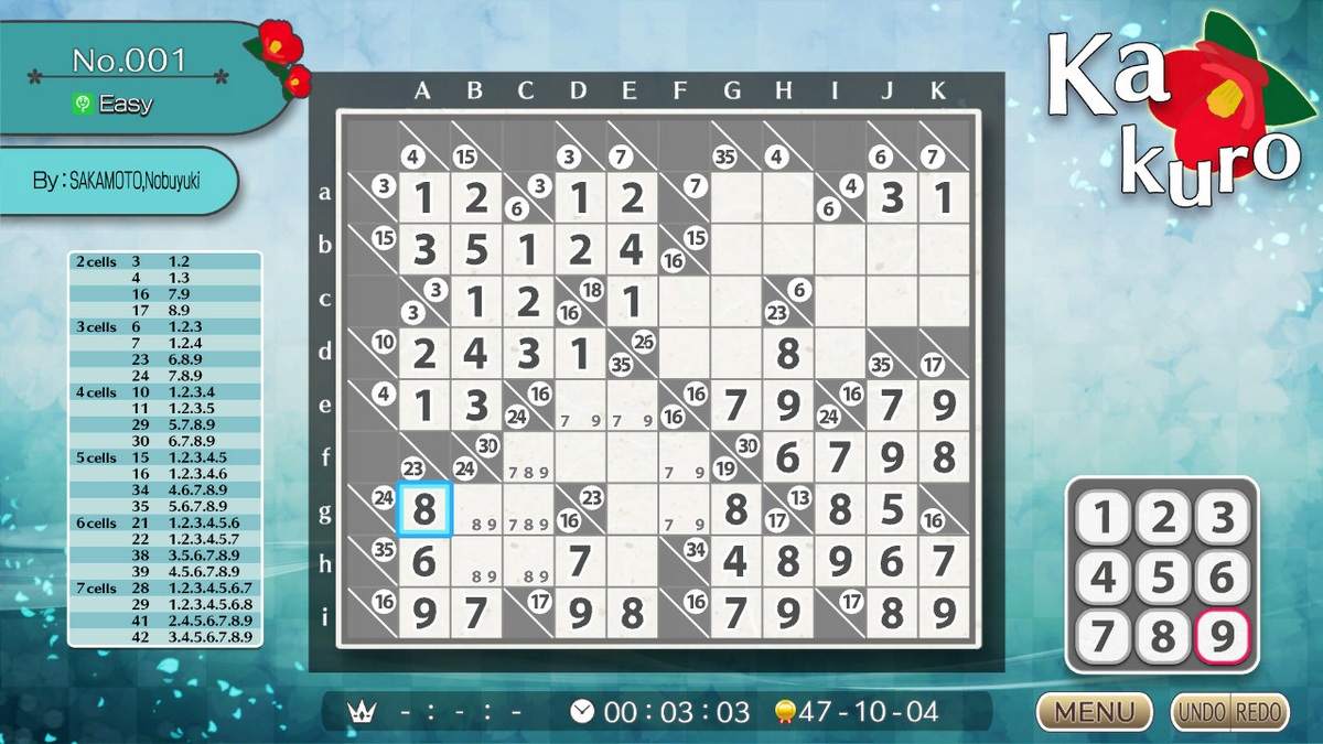 Nikoli益智游戏S数和Kakuro.Puzzle by Nikoli S Kakuro_0