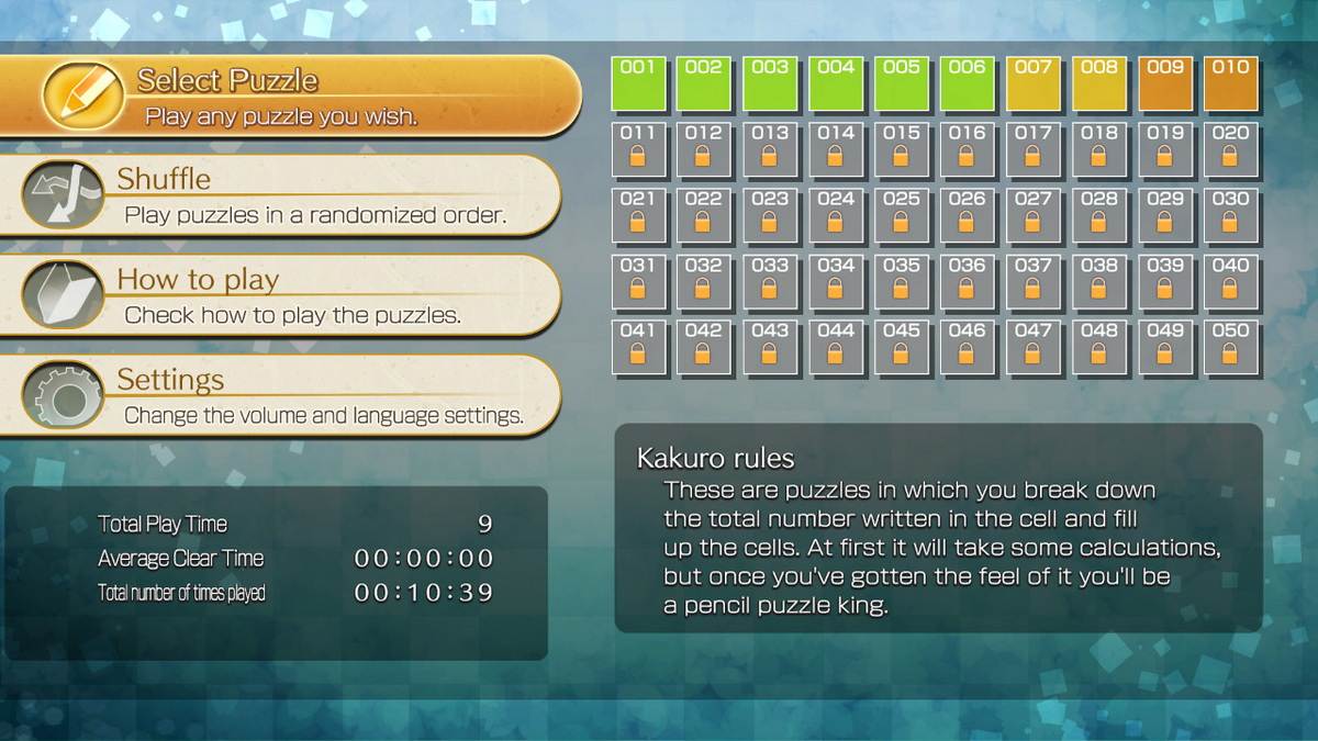 Nikoli益智游戏S数和Kakuro.Puzzle by Nikoli S Kakuro_3