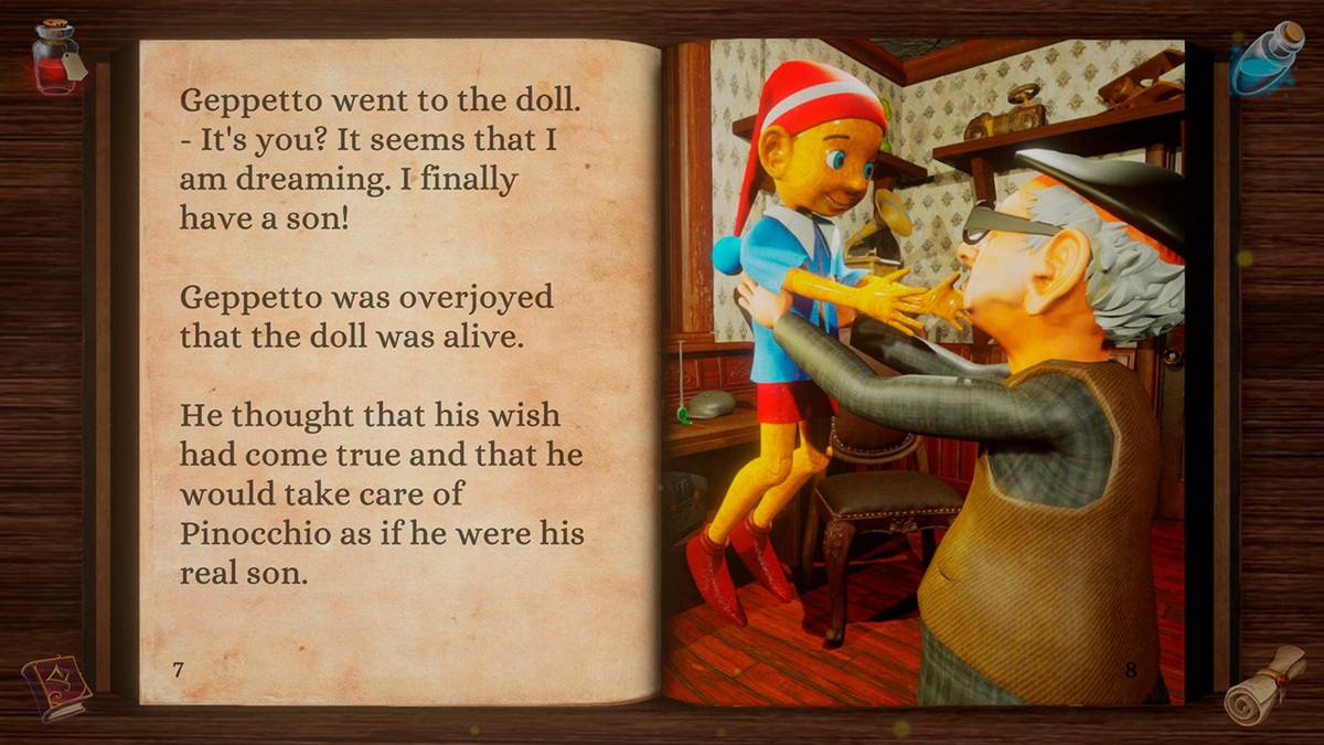 匹诺曹：互动书.Pinocchio: Interactive Book_4