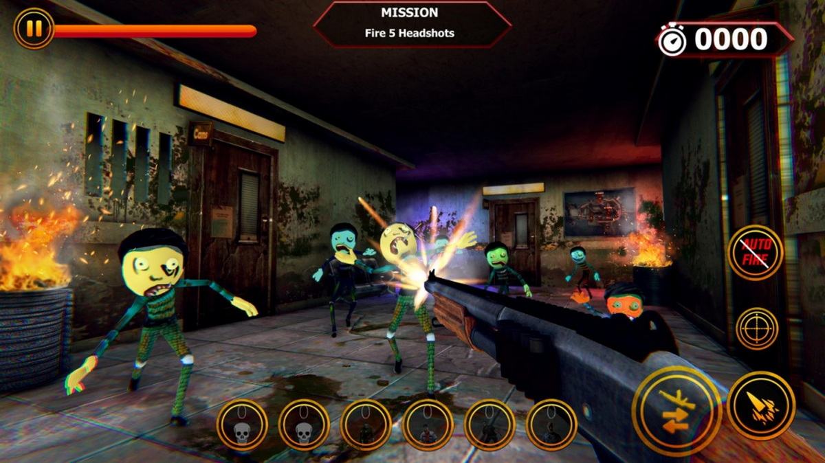 僵尸狙击手射击：火柴人战争.Zombie Sniper Shooter: Stickman War_0