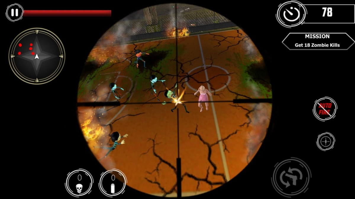 僵尸狙击手射击：火柴人战争.Zombie Sniper Shooter: Stickman War_2