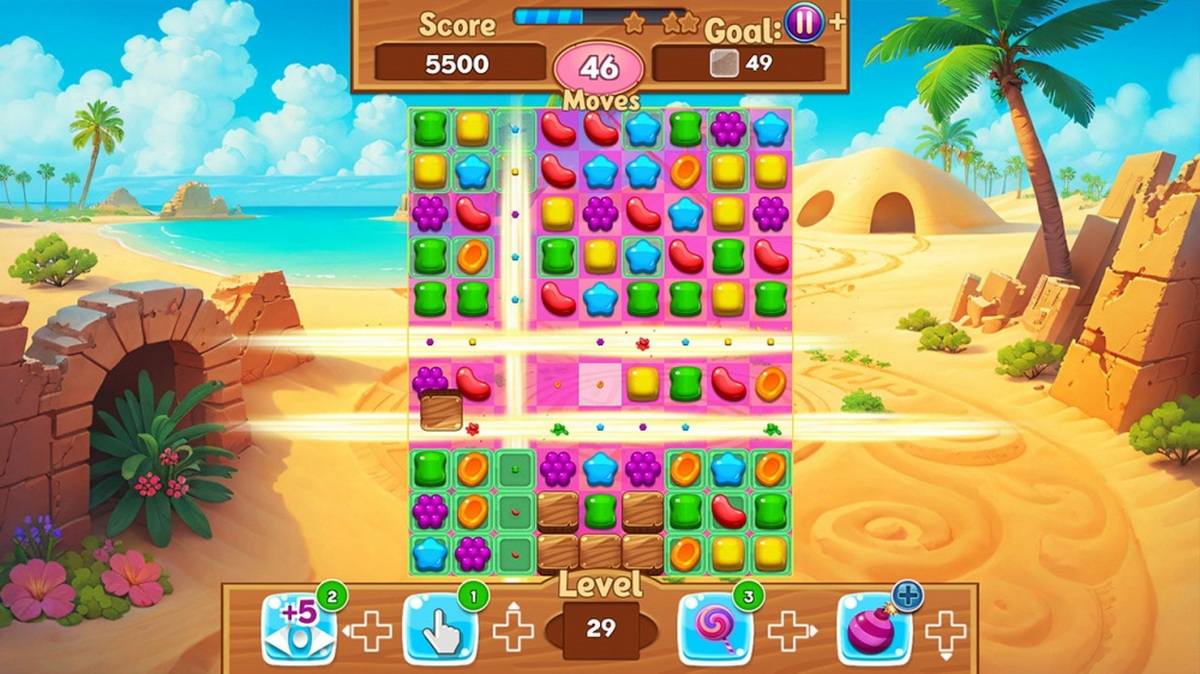 多汁水果冒险：魔法三消.Jelly Fruits Adventure: Magic Match 3 Puzzle_1