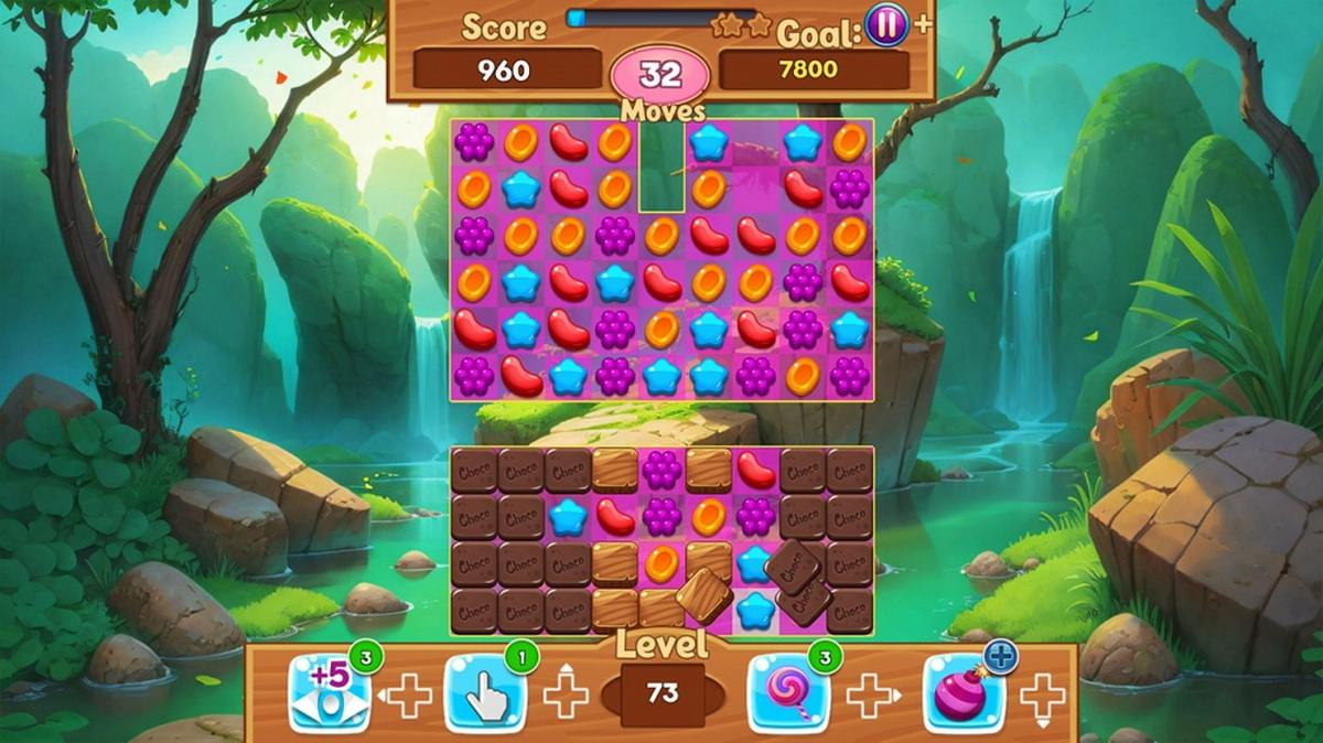 多汁水果冒险：魔法三消.Jelly Fruits Adventure: Magic Match 3 Puzzle_3