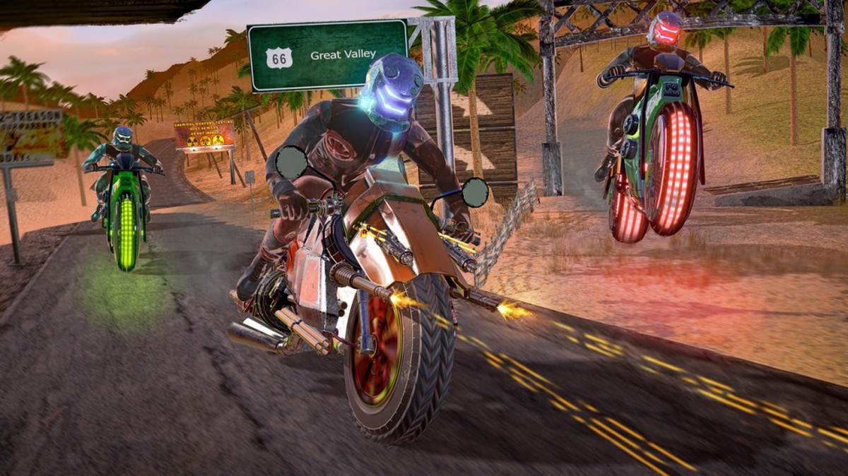 2044摩托赛车：赛博赛车模拟器.Moto Racer 2044 Game Simulator_0