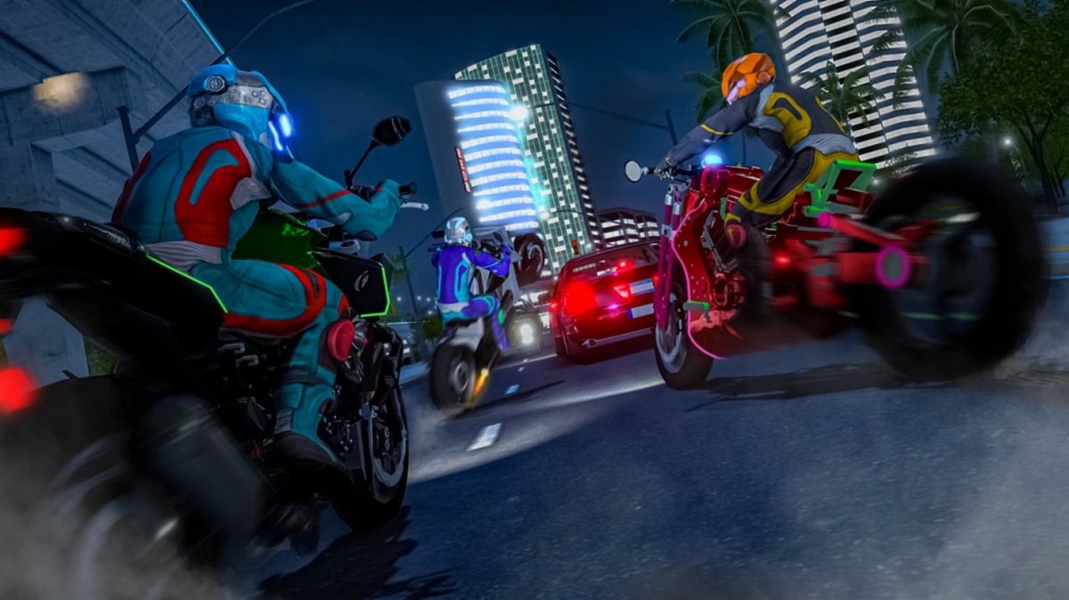 2044摩托赛车：赛博赛车模拟器.Moto Racer 2044 Game Simulator_3