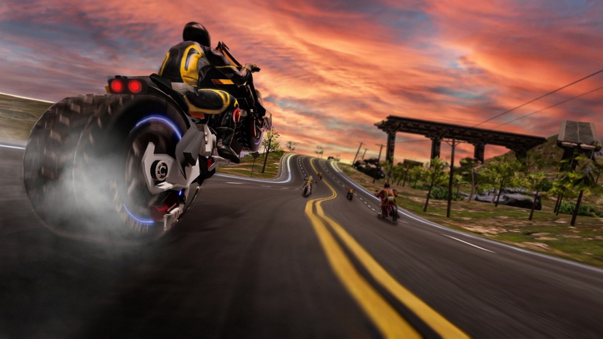2044摩托赛车：赛博赛车模拟器.Moto Racer 2044 Game Simulator_4