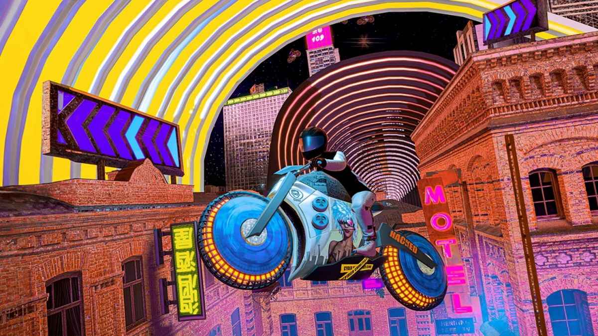 2044摩托赛车：赛博赛车模拟器.Moto Racer 2044 Game Simulator_5