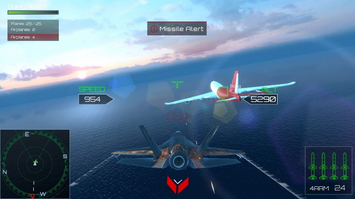空中战斗机天空霸主：空中突击.AirJet Fighter Sky Dominators: Aerial Assault_1