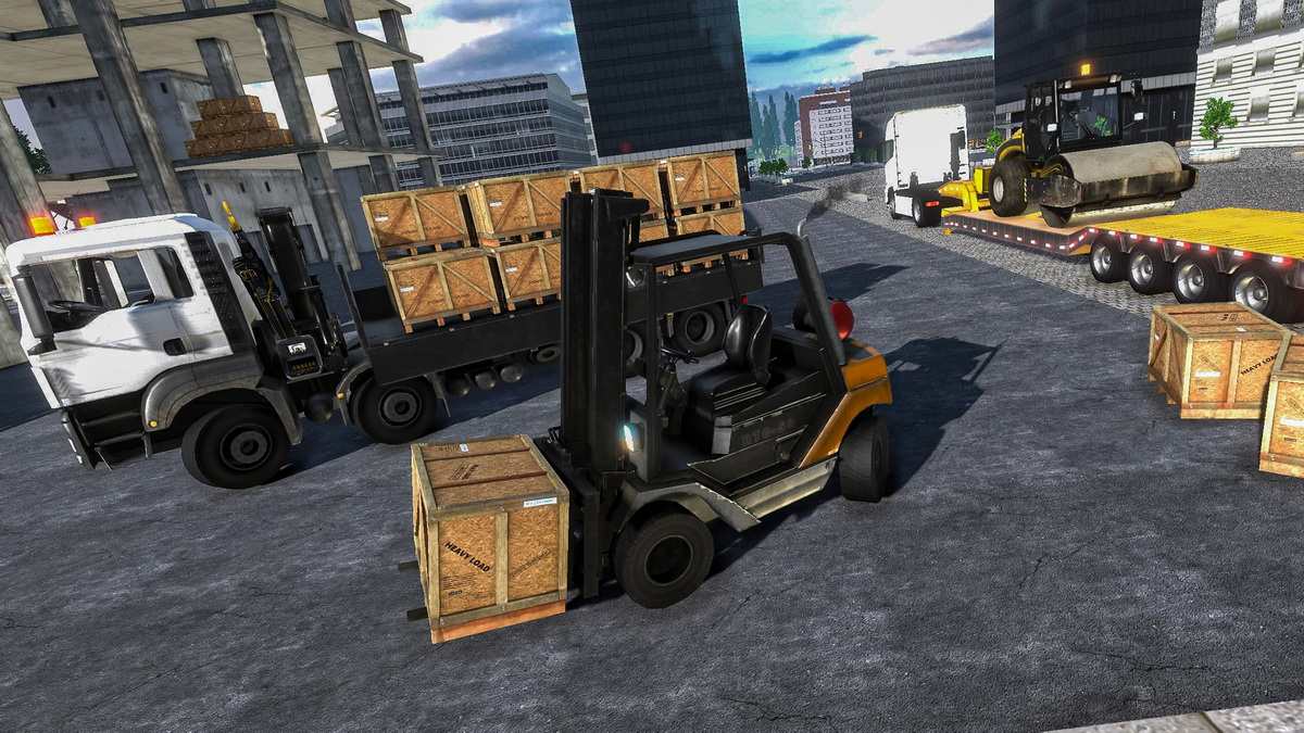 Construction Machine Simulator 2023 : Hard Truck Work Job_5