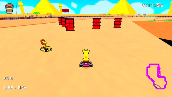 冲刺复古卡丁车.Retro Kart Rush_1