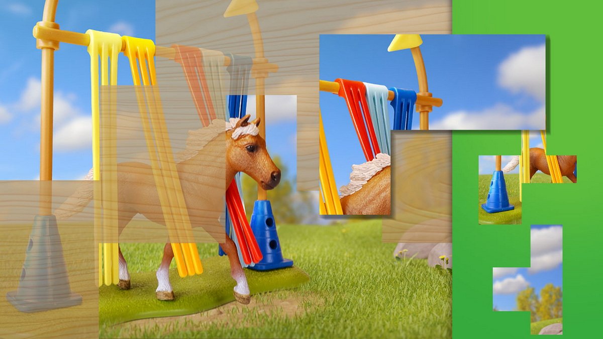 施莱希拼图：农场世界.Schleich Puzzles: Farm World_2