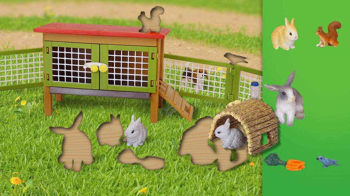 施莱希拼图：农场世界.Schleich Puzzles: Farm World_3