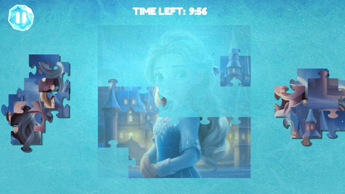 冰雪公主拼图.Jigsaw Ice Princess_0