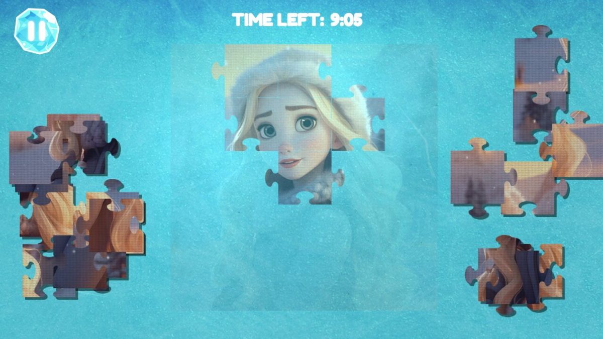 冰雪公主拼图.Jigsaw Ice Princess_2