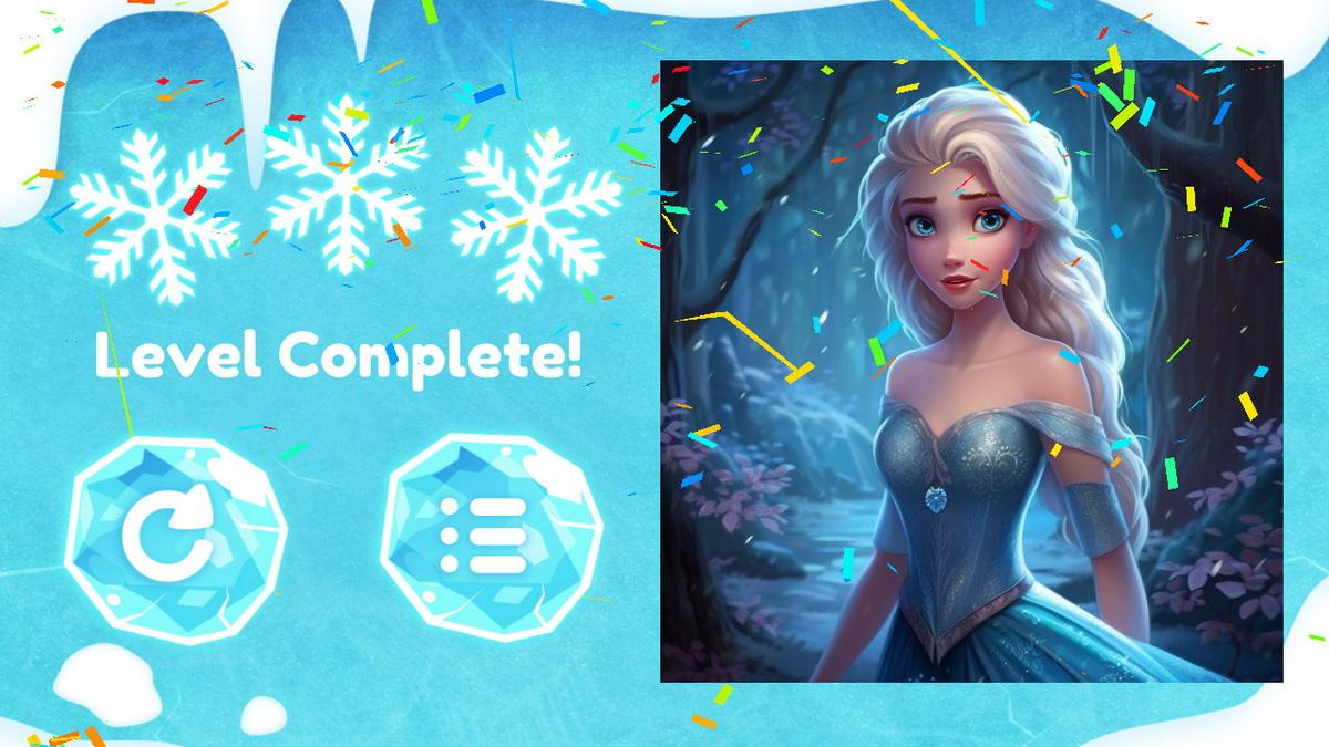 冰雪公主拼图.Jigsaw Ice Princess_3