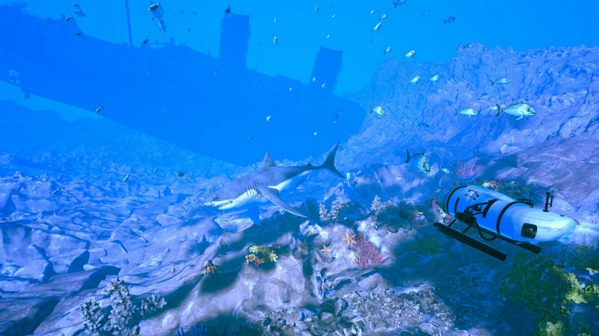 潜水器模拟器：探索泰坦尼克号的海洋之旅.Submersible Simulator – Discover the Titanic into Ocean_0