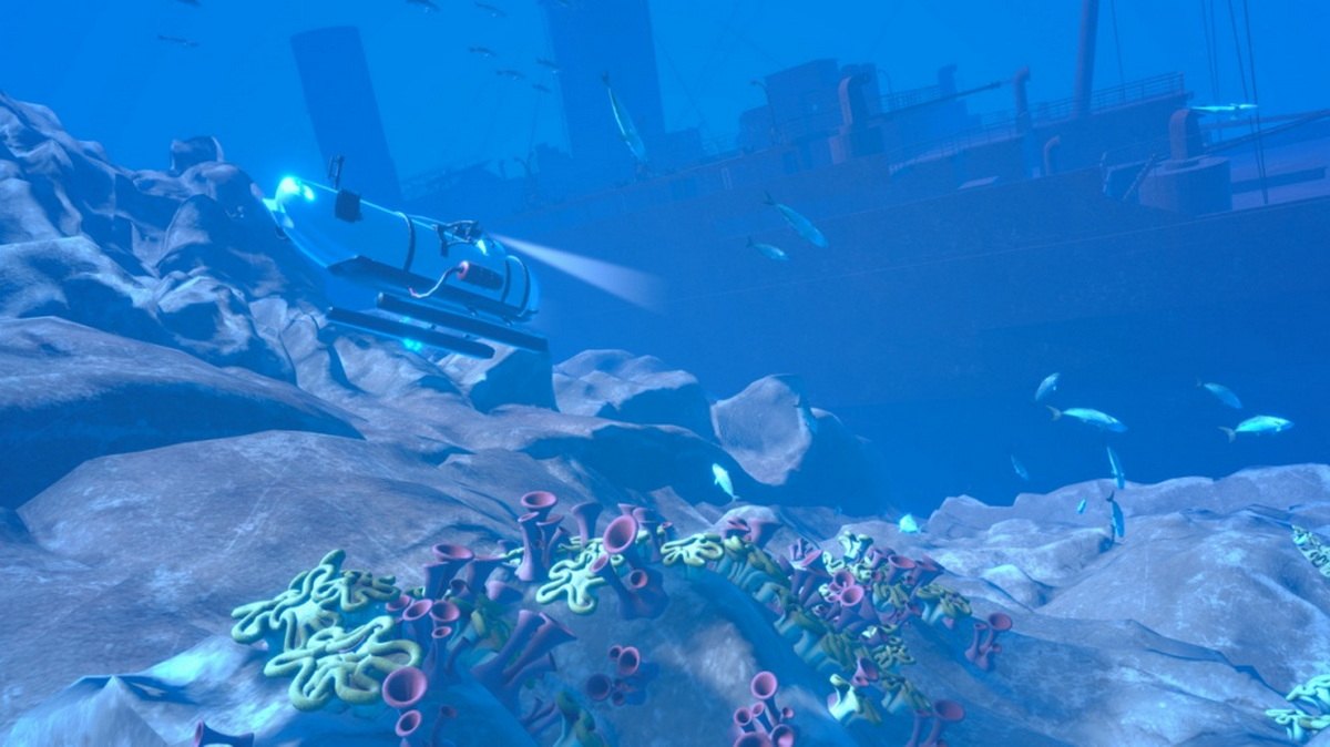 潜水器模拟器：探索泰坦尼克号的海洋之旅.Submersible Simulator – Discover the Titanic into Ocean_2
