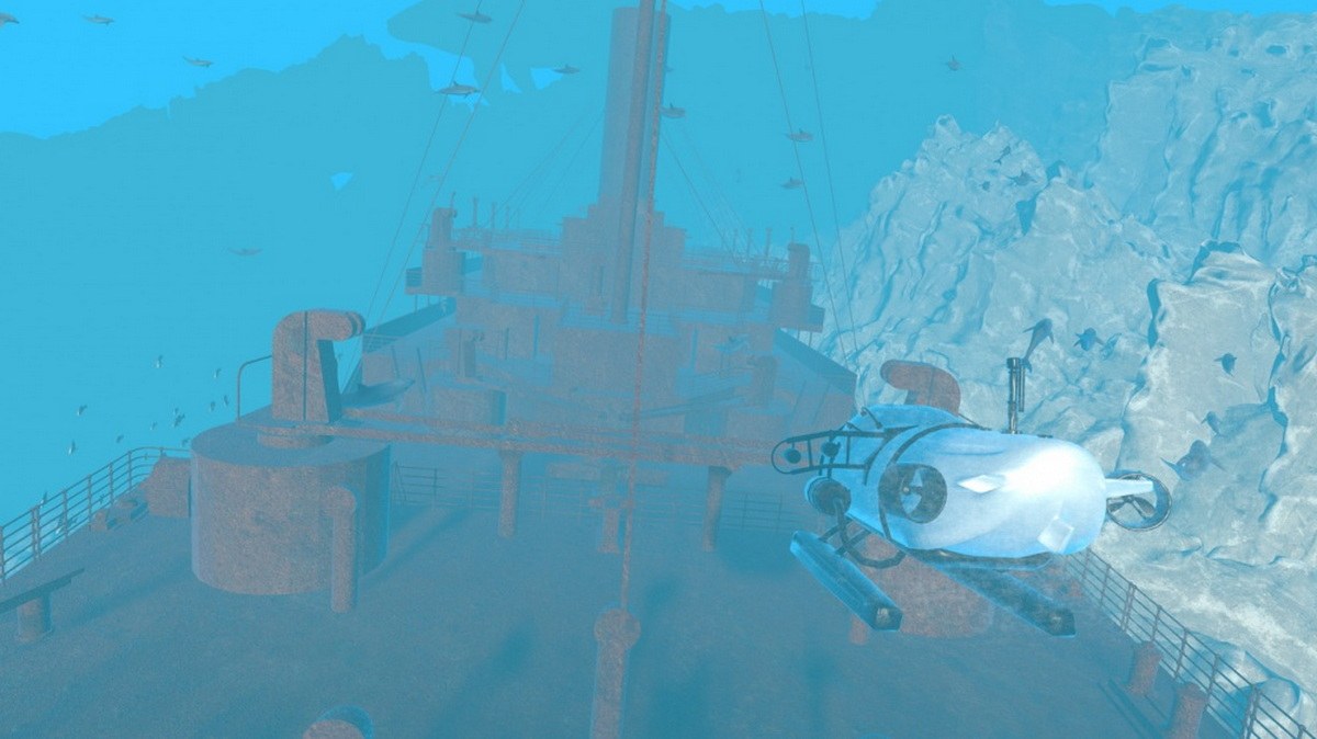 潜水器模拟器：探索泰坦尼克号的海洋之旅.Submersible Simulator – Discover the Titanic into Ocean_3
