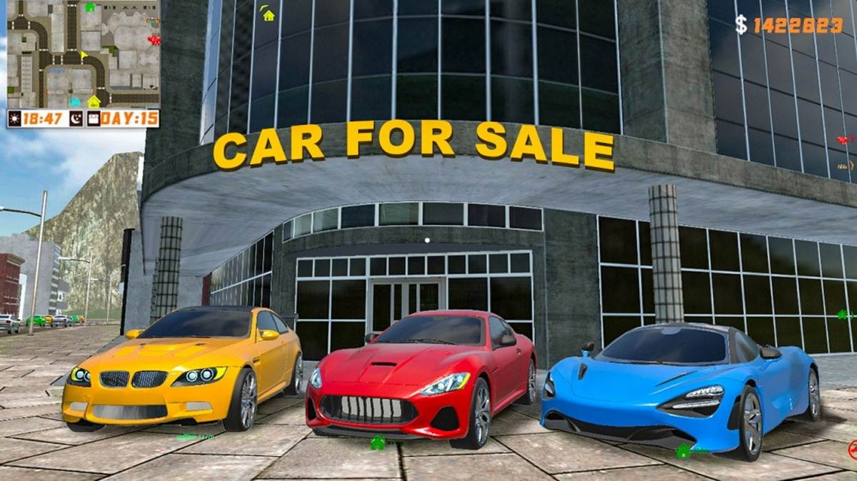 汽车销售模拟器2023：汽车修理、洗车、翻新.Car for Sale Simulator 2023: Car Mechanic, Wash, Car Flipper_0