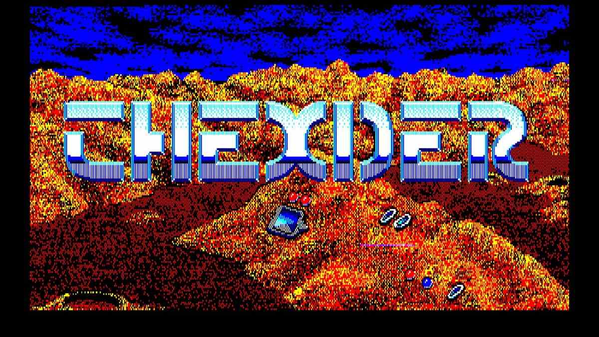 种蛋计划：变形战机 – PC-8801MkIISR版.EGGCONSOLE THEXDER PC-8801mkIISR_0