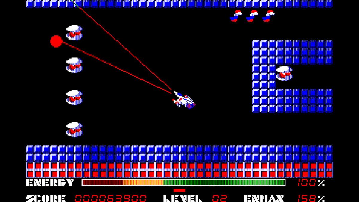 种蛋计划：变形战机 – PC-8801MkIISR版.EGGCONSOLE THEXDER PC-8801mkIISR_2