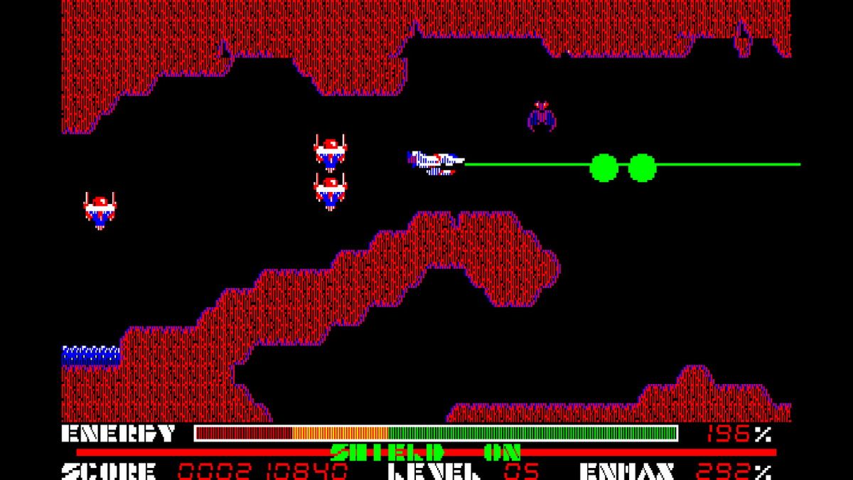 种蛋计划：变形战机 – PC-8801MkIISR版.EGGCONSOLE THEXDER PC-8801mkIISR_4