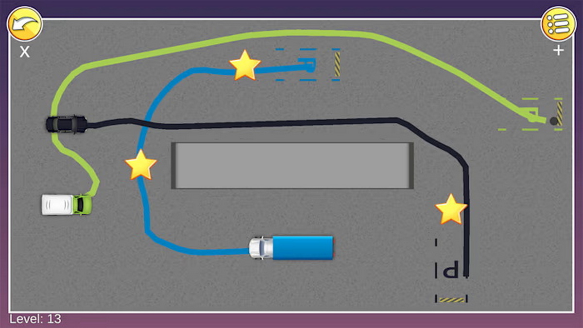 城市停车模拟器：绘制路径模拟器.City Parking Driver: Draw The Path Simulator_0