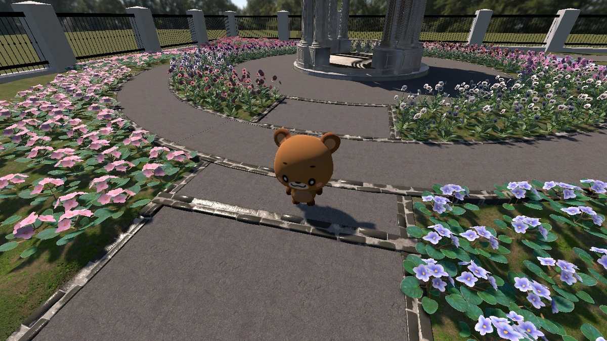 Nyanzou & Kumakichi Let’s make a flower garden_2