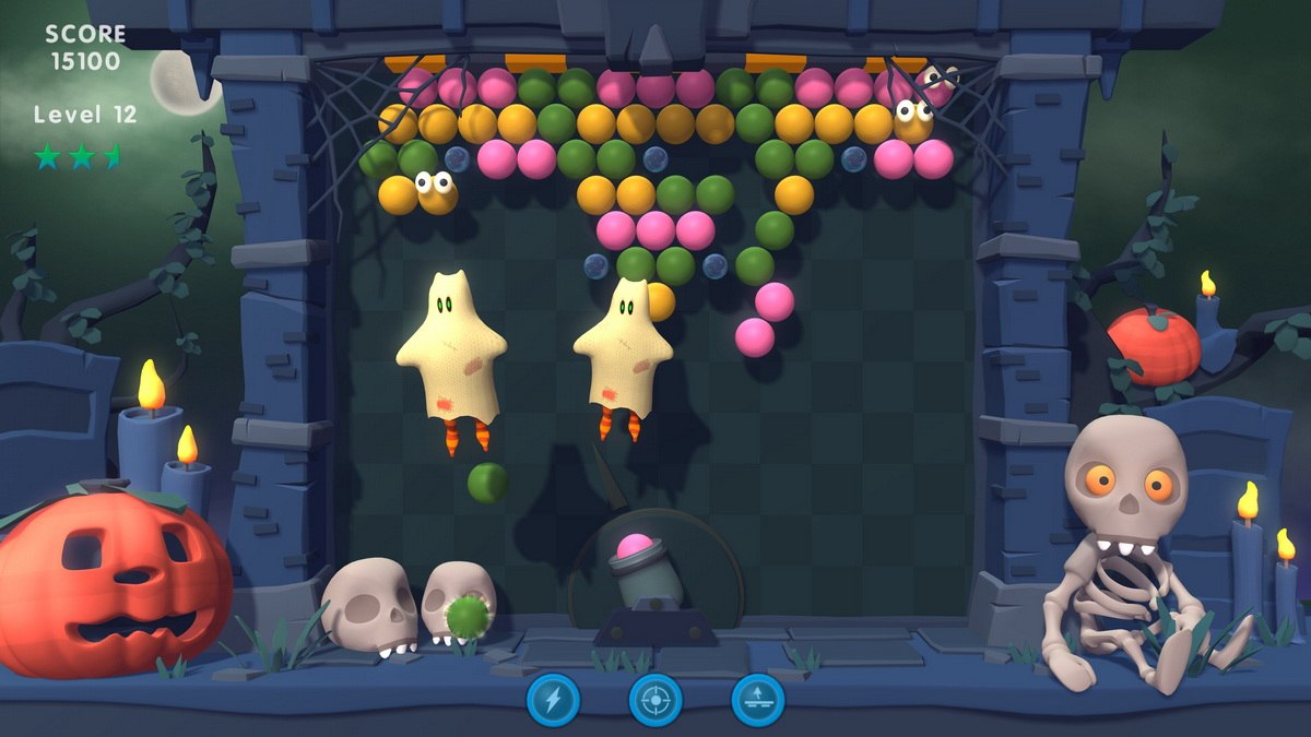 万圣节泡泡射击.Halloween Bubble Shooter_0