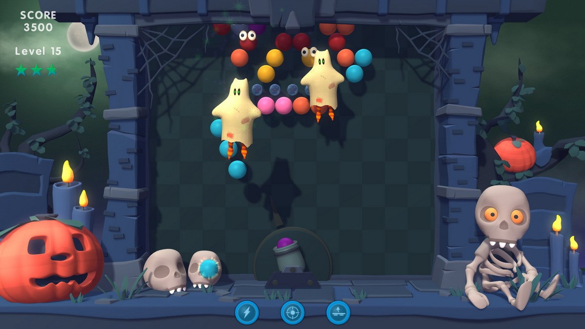 万圣节泡泡射击.Halloween Bubble Shooter_2