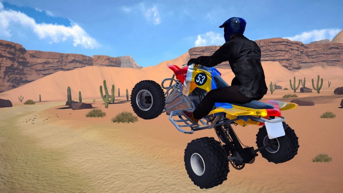 ATV全地形车拉力穿越模拟.ATV Monster Racing Simulator Rally Cross_5