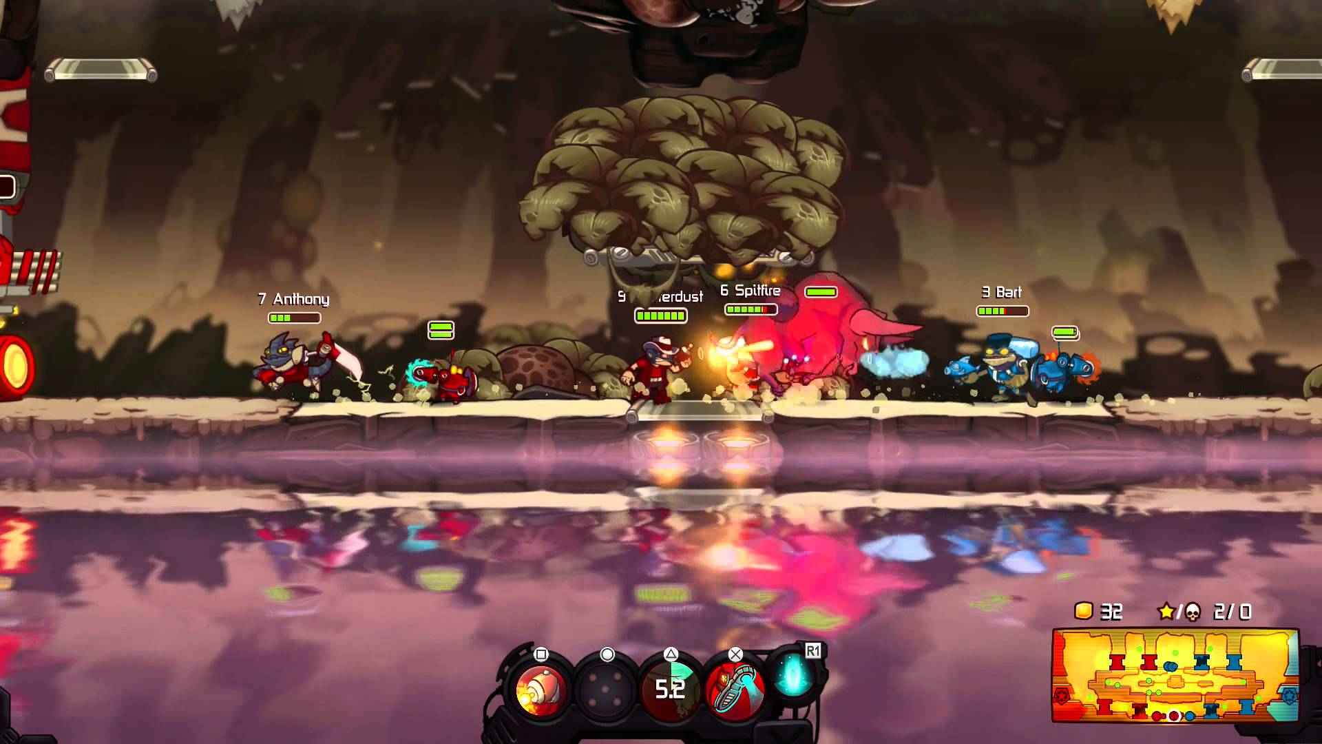 王牌英雄：组装.Awesomenauts Assemble!_3
