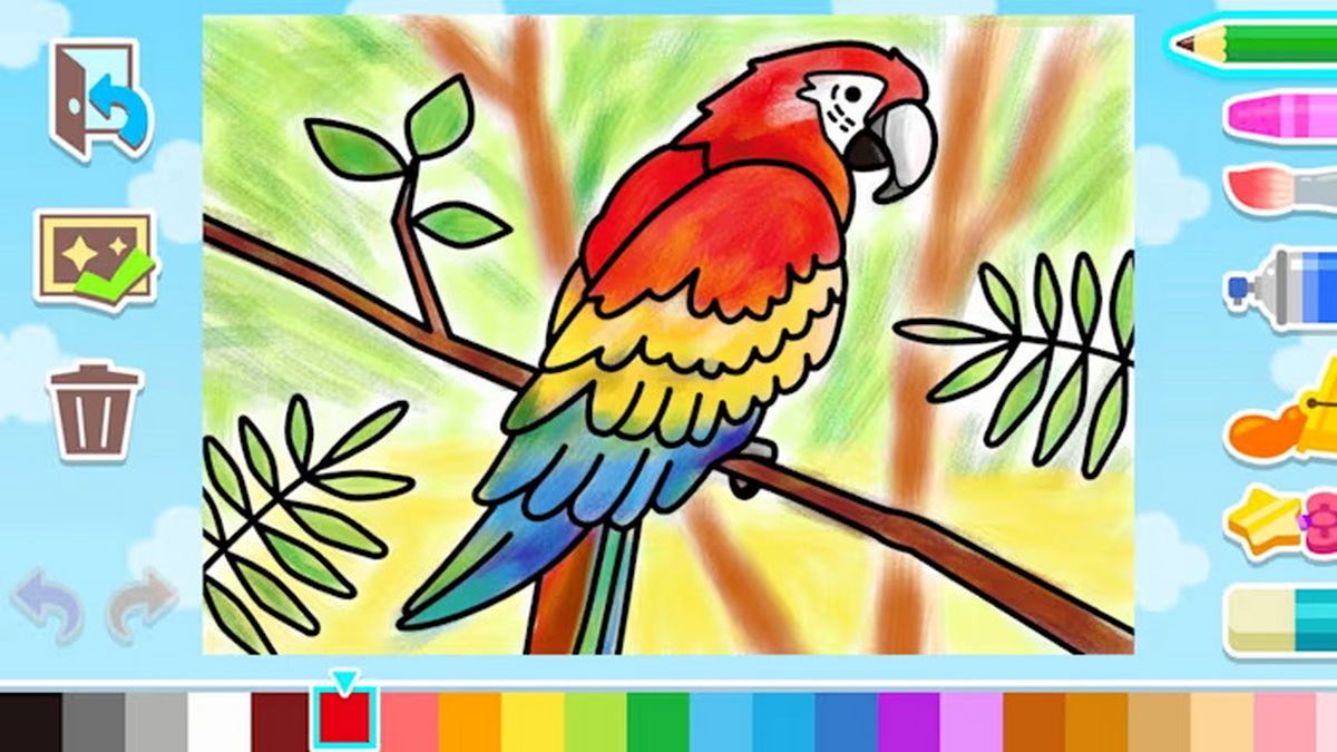 Coloring book series Zoo_0