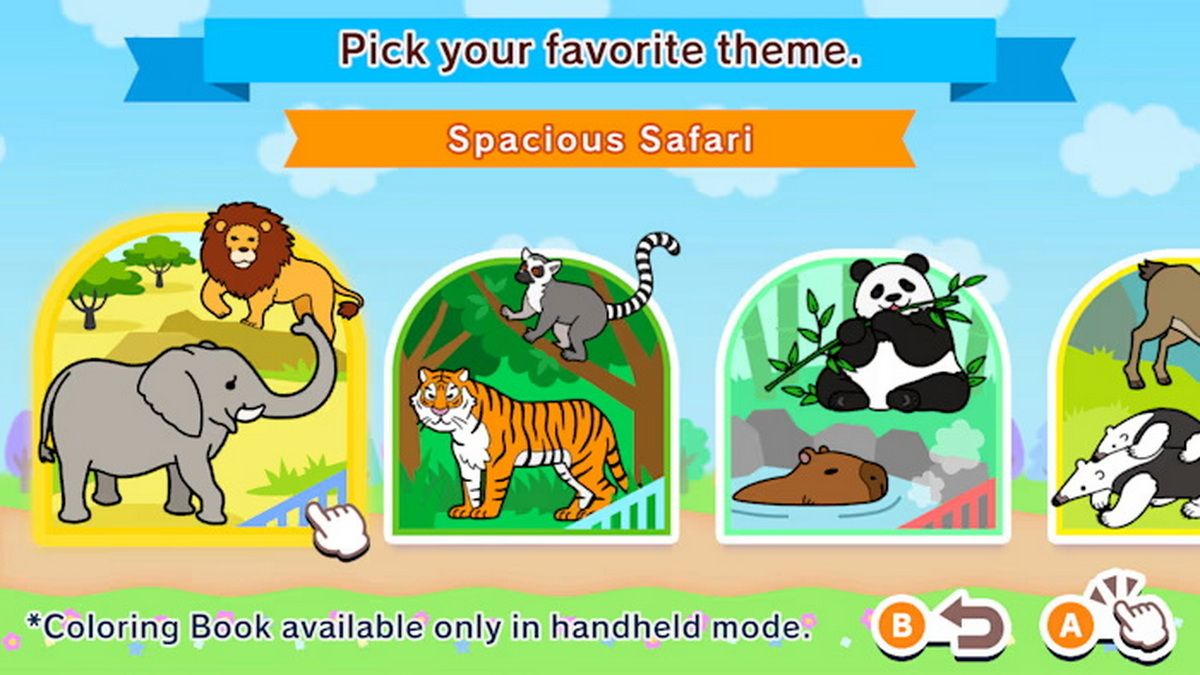 Coloring book series Zoo_1