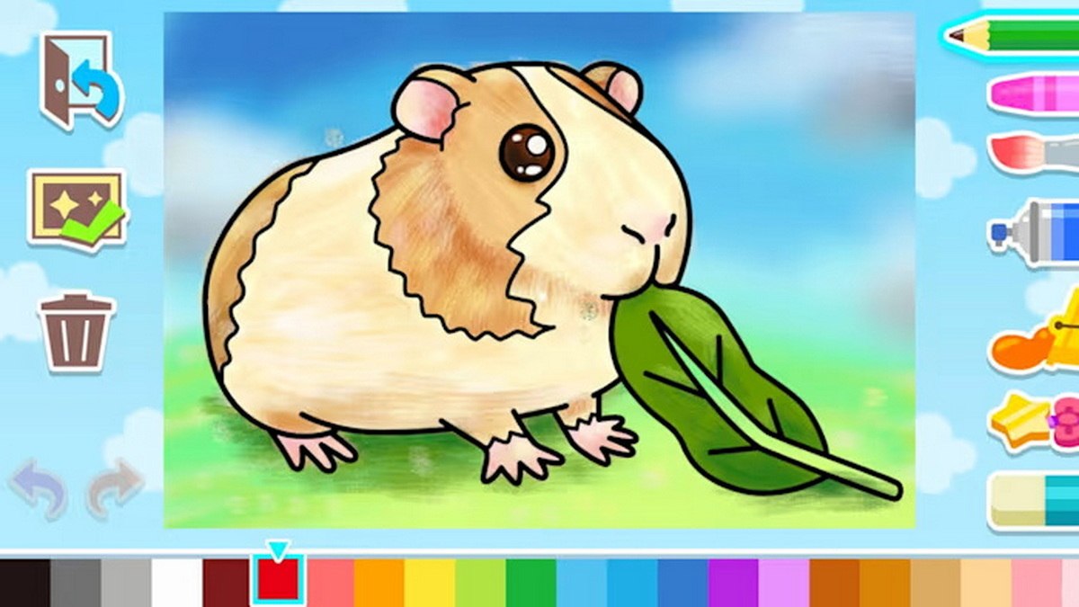Coloring book series Zoo_2