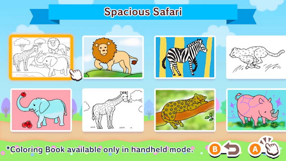 Coloring book series Zoo_3