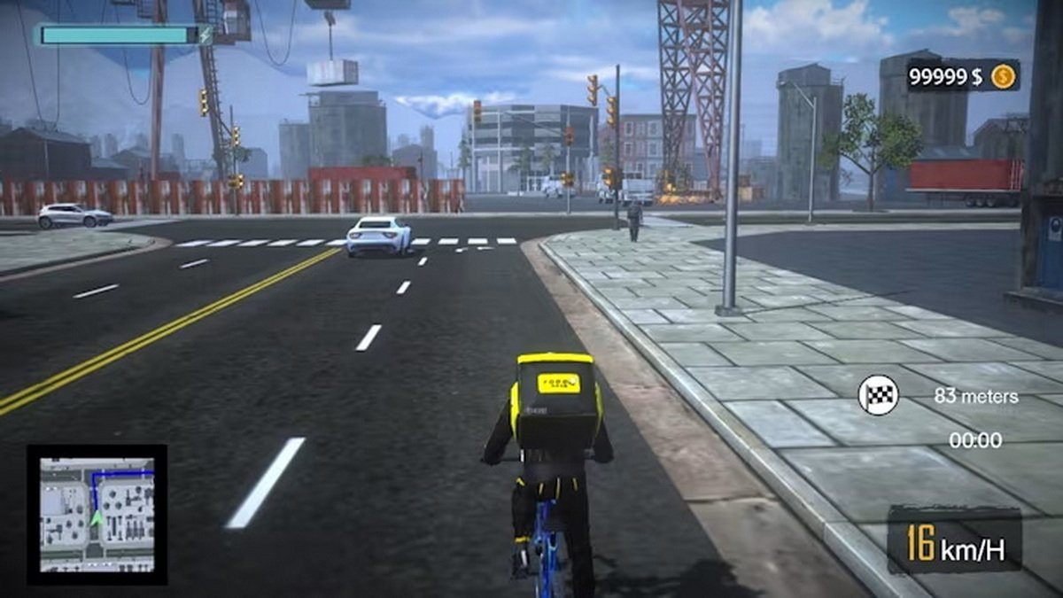 Bike Courier: Bistro Express Delivery_0